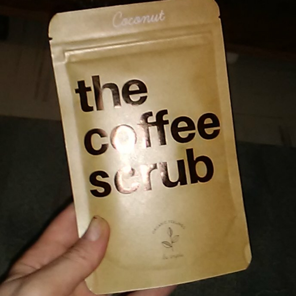 Coffee face scrub